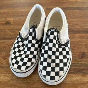 Kids Classic Slip-On Checkerboard Shoe